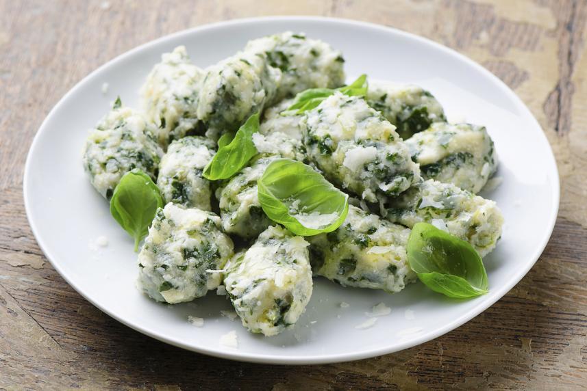 Spinach Ricotta Gnocch